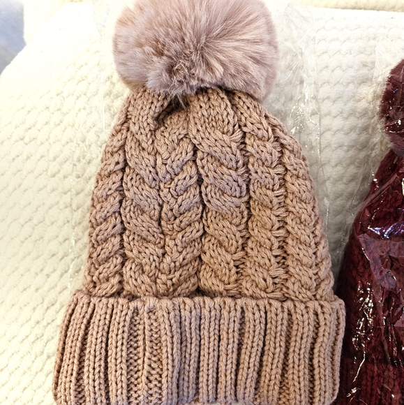 2/$20 C.C. 2 Pom Pom Stocking Hats - Picture 8 of 9